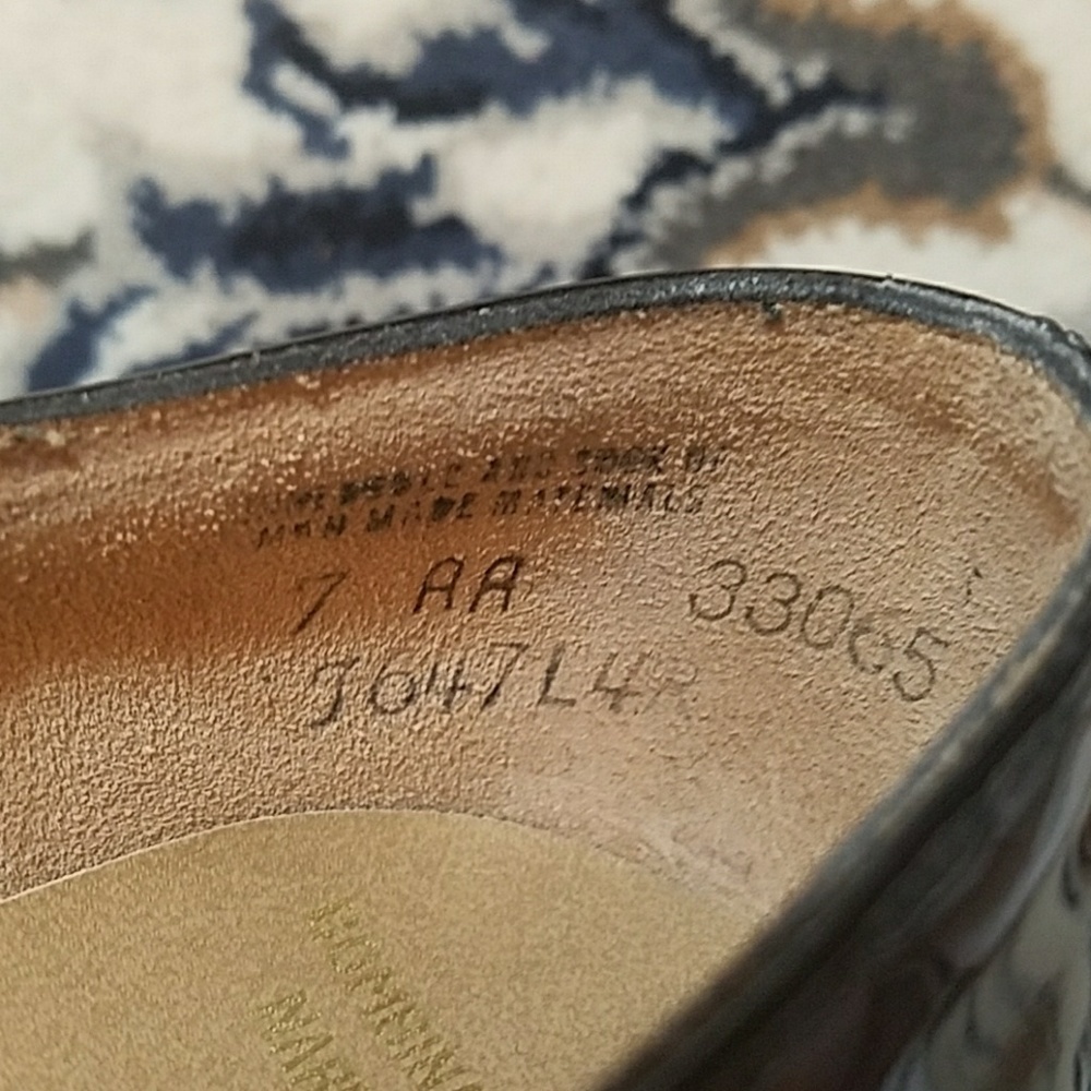 VINTAGE I.LEWIS FINE SHOES PHILADELPHIA, PA 7AA - Picture 7 of 7
